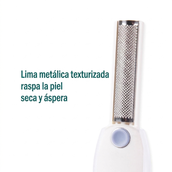 Set de Pedicura 2-en-1: Removedor de Callos y Lima