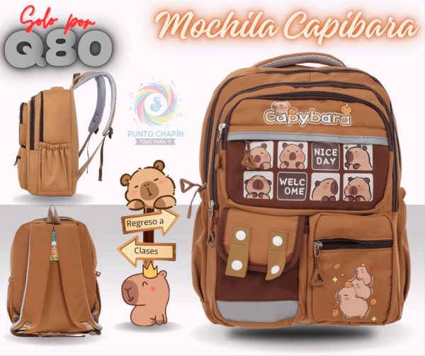 MOCHILA DE CAPIBARA