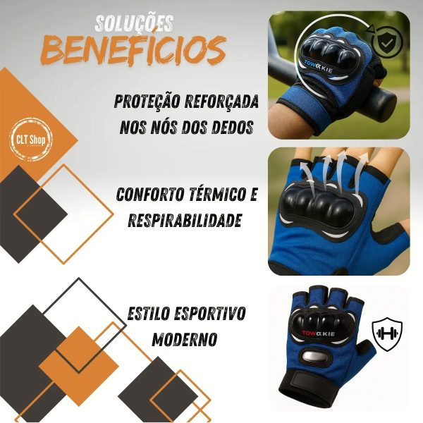Guantes Tácticos Tow@kie Half-Finger