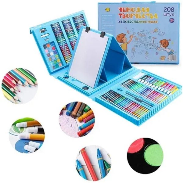 Super Mega Art Set - 208 Piezas 🎨✨