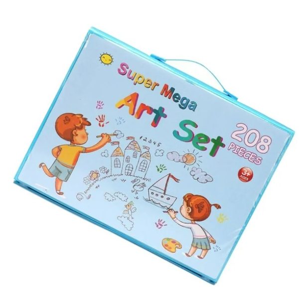 Super Mega Art Set - 208 Piezas 🎨✨