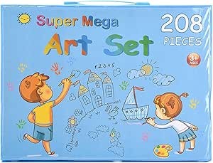Super Mega Art Set - 208 Piezas 🎨✨