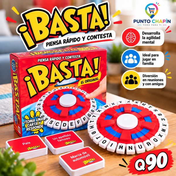 JUEGO DE MESA ¡BASTA!