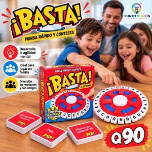 JUEGO DE MESA ¡BASTA!