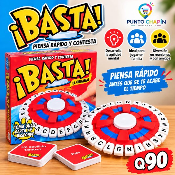 JUEGO DE MESA ¡BASTA!